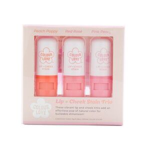 COLOUR LOVE Multi 3pk Lip And Cheek Stains